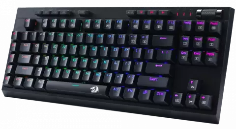 کیبورد بی سیم گیمینگ Redragon مدل Vishnu K596 با سوییچ قرمز