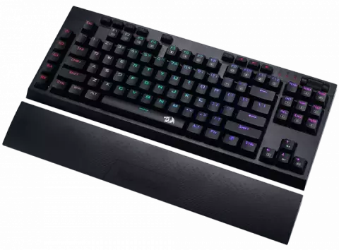 کیبورد بی سیم گیمینگ Redragon مدل Vishnu K596 با سوییچ قرمز