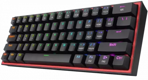 کیبورد سیمی Redragon مدل FIZZ K617-RGB با سوییچ قرمز
