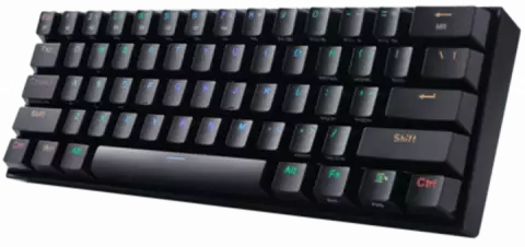 کیبورد بی سیم گیمینگ Redragon مدل Draconic K530RGB با سوییچ قهوه ای
