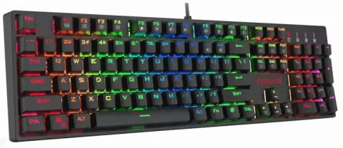 کیبورد سیمی گیمینگ Redragon مدل Surara K582 RGB با سوییچ قرمز
