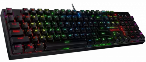 کیبورد سیمی گیمینگ Redragon مدل Surara K582 RGB با سوییچ قرمز