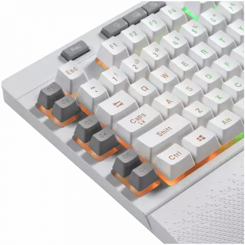 کیبورد سیمی گیمینگ Redragon مدل Shiva K512W-RGB