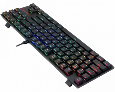 کیبورد بی سیم گیمینگ Redragon مدل APS PRO K607P-KBS با سوییچ آبی