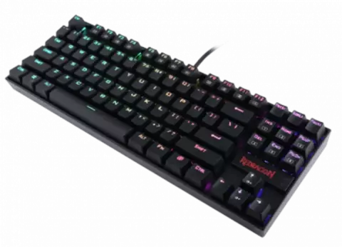 کیبورد سیمی گیمینگ Redragon مدل KUMARA K552 با سوئیچ آبی