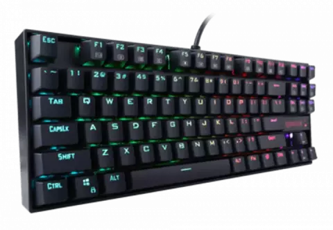 کیبورد سیمی گیمینگ Redragon مدل KUMARA K552 با سوئیچ آبی