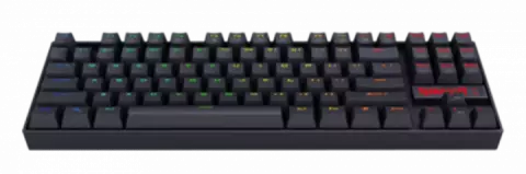 کیبورد سیمی گیمینگ Redragon مدل KUMARA K552 با سوئیچ آبی