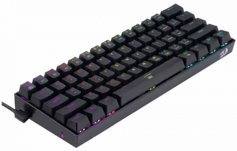 کیبورد مکانیکال گیمینگ سیمی Redragon مدل DRAGONBORN K630 با سوییچ قرمز