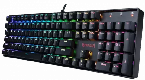 کیبورد مکانیکال گیمینگ سیمی Redragon مدل MITRA K551 RGB