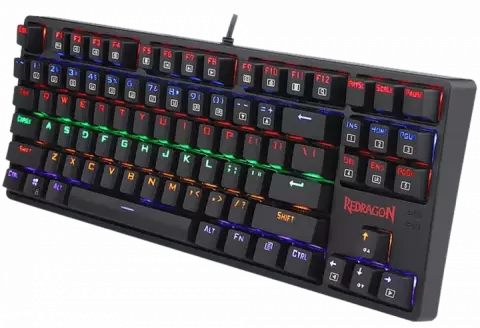 کیبورد سیمی گیمینگ Redragon مدل DAKSA K576R-1 با سوییچ آبی