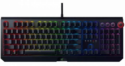 کیبورد سیمی گیمینگ Razer مدل BlackWidow Elite با سوییچ نارنجی
