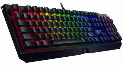 کیبورد سیمی گیمینگ Razer مدل BlackWidow Elite با سوییچ نارنجی