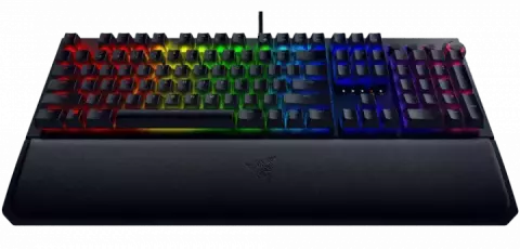 کیبورد سیمی گیمینگ Razer مدل BlackWidow Elite با سوییچ نارنجی