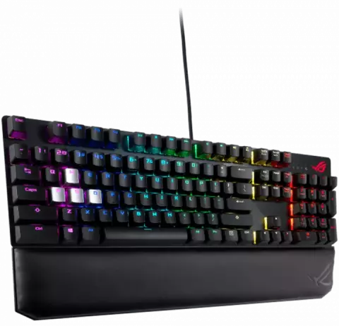 کیبورد سیمی گیمینگ Asus مدل ROG Strix Scope Deluxe
