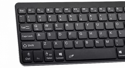 کیبورد بی سیم TSCO مدل  TKM 7320 B
