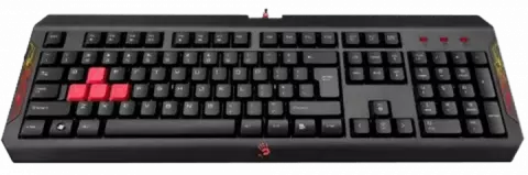 کیبورد سیمی گیمینگ A4TECH مدل BLOODY Q100
