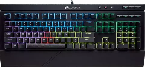 کیبورد سیمی CORSAIR مدل GAMING K68 RGB با سوییچ قرمز