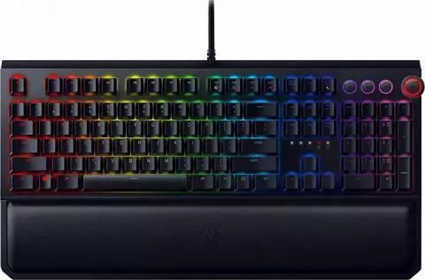 کیبورد سیمی گیمینگ Razer مدل BlackWidow Elite با سوییچ زرد