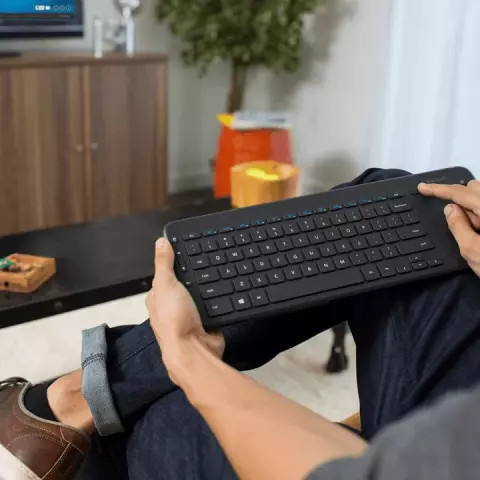 کیبورد بی سیم Microsoft مدل All-in-One 1632 1496