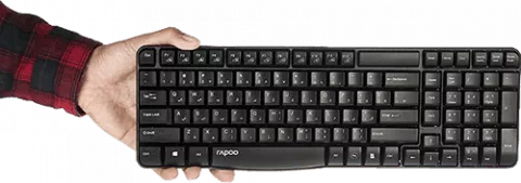 کیبورد بی سیم Rapoo مدل  E1050