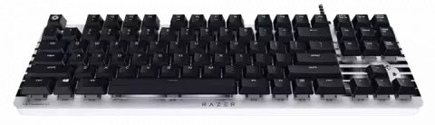 کیبورد سیمی گیمینگ Razer مدل BlackWidow Lite با سوییچ نارنجی