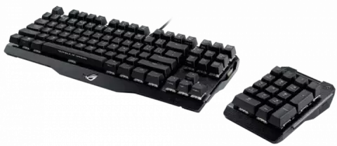  کیبورد سیمی ASUS مدل GAMING ROG CLAYMORE RGB با سوییچ قرمز