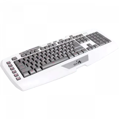 کیبورد سیمی Genius مدل IMPERATOR PRO WHITE EDITION