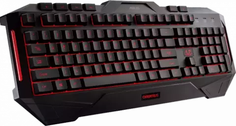 کیبورد سیمی Asus مدل GAMING CERBERUS
