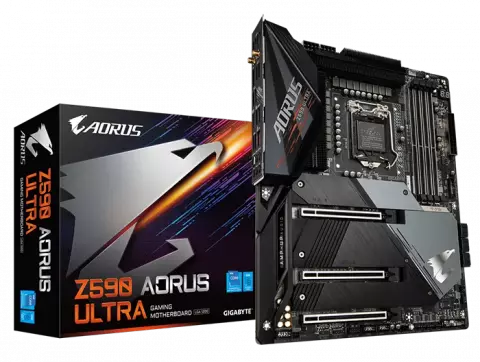مادربرد  GIGABYTE مدل  Z590 AORUS ULTRA (rev. 1.0)