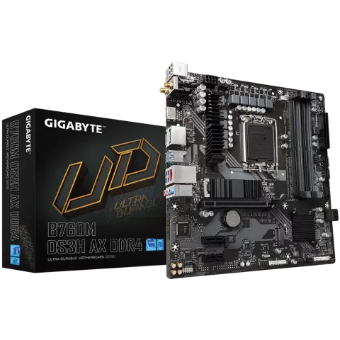مادربرد  GIGABYTE مدل  B760M DS3H AX DDR4