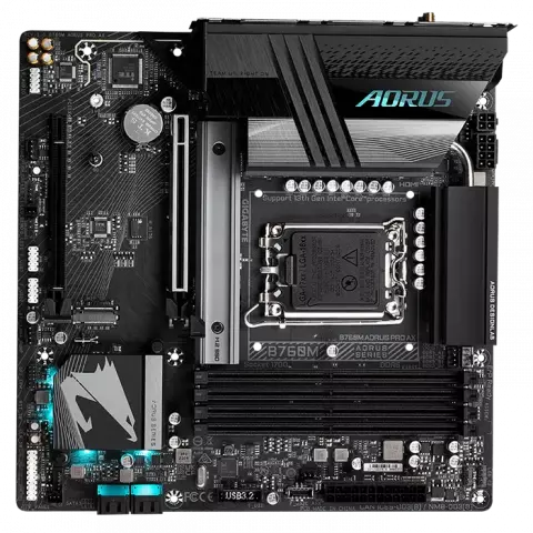 مادربرد  GIGABYTE مدل  B760M AORUS PRO AX