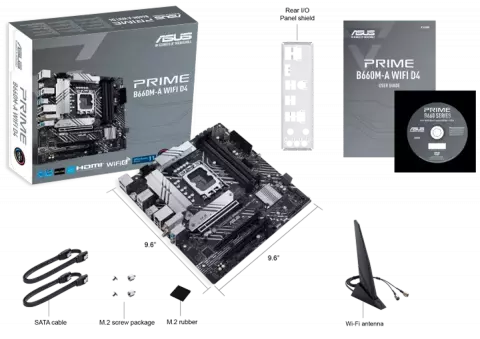مادربرد  ASUS مدل PRIME B660M-A WIFI D4