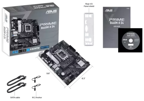 مادربرد  ASUS مدل PRIME B660M-K D4