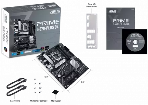 مادربرد  ASUS مدل PRIME H670-PLUS D4