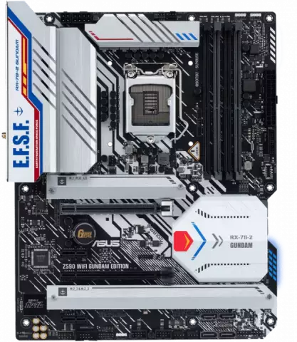 مادربرد  ASUS مدل Gaming Z590 WIFI GUNDAM EDITION