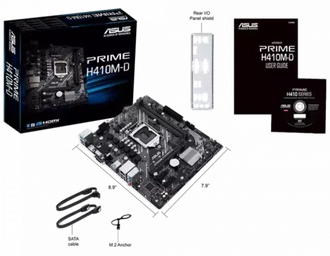 مادربرد  ASUS مدل PRIME H410M-D