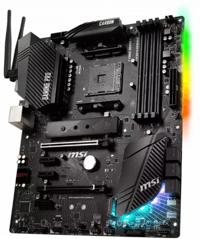 مادربرد  MSI مدل  B450 GAMING PRO CARBON AC