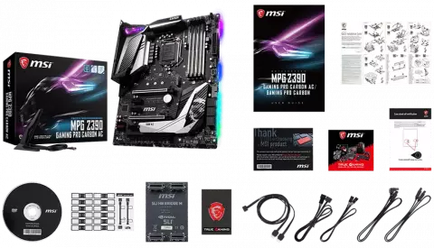 مادربرد  MSI مدل MPG Z390 GAMING PRO CARBON AC