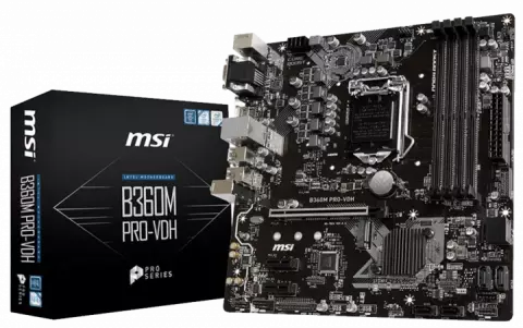 مادربرد MSI DDR4 مدل B360M PRO-VDH