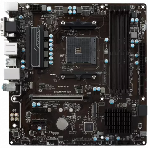 مادربرد MSI DDR4 مدل B350M PRO-VDH