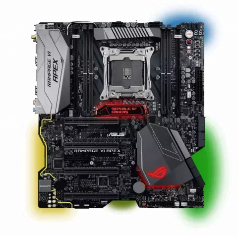 مادربرد Asus DDR4 مدل ROG RAMPAGE VI APEX