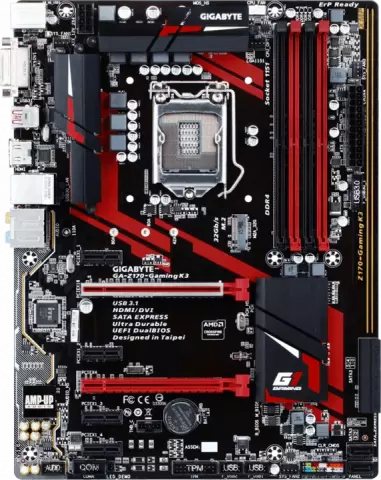 مادربرد GIGABYTE مدل GA-Z170-GAMING K3 REV 1.0