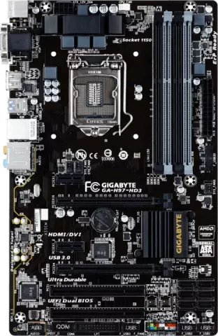 مادربرد Gigabyte DDR3 مدل GA-H97-HD3 REV. 1.1