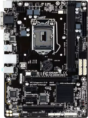 مادربرد Gigabyte DDR3 مدل GA-B85-HD3-A (rev. 1.0)
