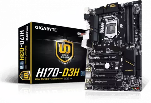 مادربرد Gigabyte DDR4 مدل H170-D3H REV 1.0