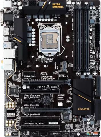 مادربرد Gigabyte DDR4 مدل GA-Z170-D3H