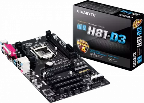 مادربرد Gigabyte DDR3 مدل GA-H81-D3 REV 1.0