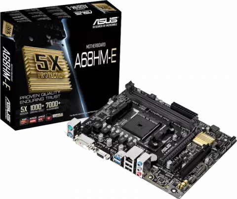مادربرد Asus DDR3 مدل A68HM-E