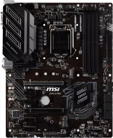مادربرد MSI DDR4 مدل Z390-A PRO