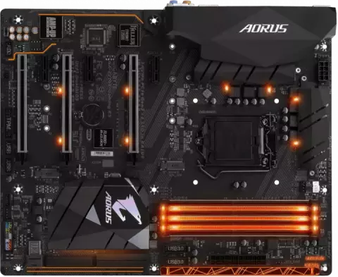 مادربرد Gigabyte DDR4 مدل GAMING K5 GA-Z270X-REV 1.0